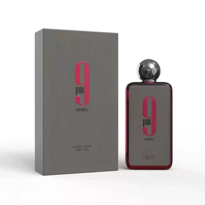 Meilleures ventes de parfums pour hommes, moyen-orient arabe, dubaï, boîte cadeau de luxe <span class=keywords><strong>rouge</strong></span> 9 pm, vente en gros de parfums de bois longue durée pour le corps - Product Image 6