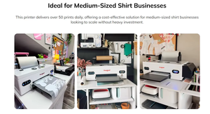 Imprimante DTF Procolored A3 CE R1390 XP600 L1800 Panda par Sublimation et Transfert aux USA pour l'Impression sur T-shirts et Sweats à Capuche - Product Image 3