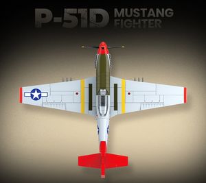 Ensemble de blocs de construction de chasseurs de P-51 de chasse à réaction militaire WW2 <span class=keywords><strong>guerre</strong></span> mondiale 2 ensemble de construction chasseur bombardier WWII briques Mustang Air Force - Product Image 6