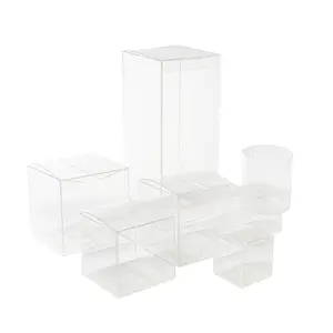 Made in China 12 cmX12cmX12cm durchsichtige Kunststoff verpackungs box transparente Plastiktüte PVC Haustier pp Kunststoff süße Verpackungs box