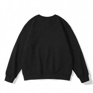 Vente en gros Noir Surdimensionné Hommes Personnalisé Blank Vintage Hoodies - Product Image 2