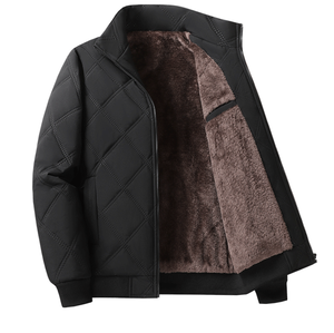 Giacca Invernale da Uomo Nuova Giacca in Cotone Tinta Unita Calda Giacche da Uomo Cappotto Business Casual Cappotti per Adolescenti Taglie <span class=keywords><strong>M</strong></span>-5XL - Product Image 2