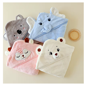 ผ้าไมโครไฟเบอร์สำหรับเด็ก แห้งเร็ว ป้องกันเด็ก ปักโลโก้แบรนด์ได้ นุ่ม ระบายอากาศดี ซึมซับน้ำได้ดีเยี่ยม แบบสั่งทำพิเศษ - Product Image 1