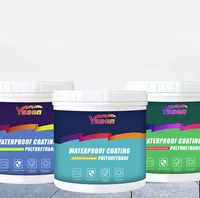 Revêtement imperméable en caoutchouc liquide de qualité industrielle, acrylique pour béton, toitures métalliques, surfaces extérieures, application au pinceau, Jiangsu
