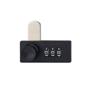 <span class=keywords><strong>Cerradura</strong></span> <span class=keywords><strong>de</strong></span> Seguridad Mecánica sin Llave para Cajones y Armarios, con Combinación <span class=keywords><strong>de</strong></span> 3 Dígitos y Huella Dactilar, para Muebles, Armarios, Hoteles - Product Image 1