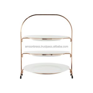 ชั้นวางขนมโลหะ,ชั้นวางคัพเค้กสำหรับตกแต่งถาดเสิร์ฟ - Product Image 2