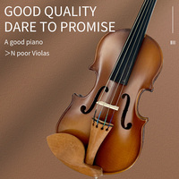 Violon professionnel avancé fait à la main, instrument cordage, marque chinoise, 4/4 44, 1 pièce