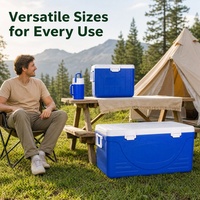 Ensemble de glacières isothermes portables et empilables modernes 2L-110L pour le chaud et le froid, pour le camping, la pêche, les pique-niques et le stockage alimentaire en extérieur