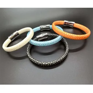 New Thailand importierte Teufel Fischhaut Armband Herren und Damen Armband hochwertige Perle Fischhaut Armband einfache Mode