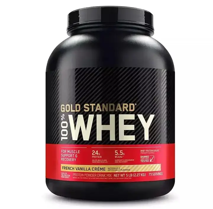 Suplementos de gimnasio de nutrición deportiva de alta calidad con logotipo personalizado Mass Gainer Whey Protein Isolate Bulk Whey Protein Powder