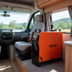 Calentador de aire diésel Vevor de 8Kw 12V, calentador portátil con ventilador para coche, caravana y uso en interiores con control remoto LCD. - Product Image 2