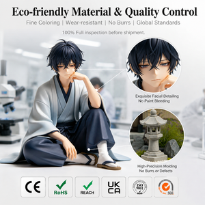 Figurine d'Anime Masculine de Style <span class=keywords><strong>Japonais</strong></span> Personnalisée de Haute Qualité MEIYAN, Modèle de Dessin Animé, Figurines de Collection d'Anime, Figurine d'Action en Résine PVC ODM - Product Image 5