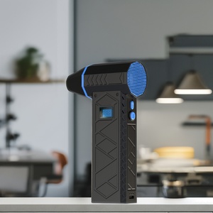Ventilateur souffleur d'air électrique rechargeable 8000 mAh, quatre vitesses de vent réglables, haute vitesse, pour voiture, ordinateur, clavier, portable, sur batterie - Product Image 1