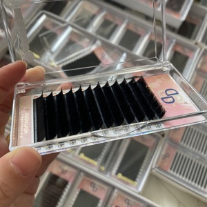 DRAGONLASH DG ขนตาปลอมแบบพัดง่าย ติดเองได้ ทำมือ สไตล์ธรรมชาติ ขนตาเกาหลี PBT  ขนาด 0.03/0.05/0.07 มม. สำหรับต่อขนตา - Product Image 3