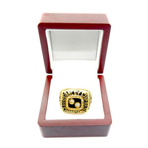 1992 Pittsburgh Penguins Championship <b>Rose</b> Gold Plated Alloy Men's Ring Birthday Gift Souvenir Collection - Product Image 4