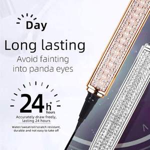 Lápiz de pegamento para pestañas, delineador mágico de oro rosa, adhesivo magnético de diamante, lápiz de pegamento, delineador de ojos - Product Image 2