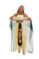 Costumes de cosplay Cléopâtre égyptienne, pharaon, pour femmes adultes, robes de soirée pour Halloween, ensemble de tenue de reine antique