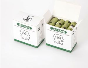 2025 Custom Eco-Friendly Sustainable <b>Compostable</b> Plastic Garbage <b>Bags</b> Scented Disposable Dog Poop <b>Bag</b> - Product Image 3