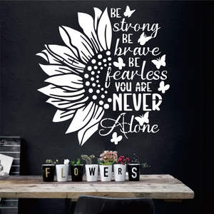 23.6x23.6 inç Büyük Boy Yeniden Kullanılabilir Kendin Yap Ayçiçeği Şablonu Ahşap Duvarlar Mobilya El Sanatları Üzerine Boyama İçin - Product Image 6