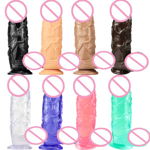 Venta al por Mayor de Juguetes Sexuales Realistas de Gelatina de 10.2 Pulgadas para Mujeres, Dildo Gigante Realista, Juguete Sexual Monstruoso, Juguete Sexual Japonés Xxx - Product Image 2