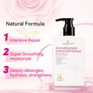 Fabricant <span class=keywords><strong>Masque</strong></span> de soin des cheveux à l'huile d'argan rose personnalisé Ensemble de <span class=keywords><strong>masque</strong></span> pour cheveux secs bouclés et totalement réparateurs bio <span class=keywords><strong>Masque</strong></span> léger pour cheveux hydratés - Product Image 2