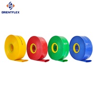 Tuyau plat en PVC flexible de 3/4, 1, 2, 3, 4, 5 pouces, 4 à 6 bars, pour irrigation