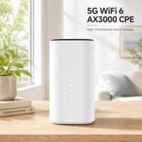 Routeur CPE 5G AX3000 WiFi 6 3000 Mbps, passerelle sans fil, bande passante 160 MHz, 5G NR NSA/SA, vitesse 2,0 Gbps, routeur WiFi 5G Gigabit