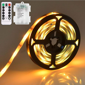 RGB <strong>led</strong> strip DC5V SMD5050 <strong>LED</strong> flexible waterproof light battery power supply with remote control <strong>TV</strong> decoration lights light - Product Image 6