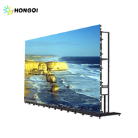 Écran LED de location haute résolution mural intérieur, moniteur LED couleur pleine résolution intérieur/extérieur, écran LED de location couleur pleine résolution