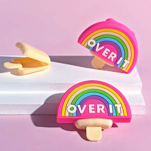 Bálsamo Labial Infantil Yueshunxing con Diseño de Gato <span class=keywords><strong>Unicornio</strong></span>, Mini Tubo de Bálsamo Labial Ecológico, Brillo Labial en Barra, Envase para Exfoliante Labial - Product Image 5