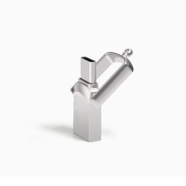 High-Speed 2In1 USB Flash Drive Pen Drive With Type-C 32GB/64GB/128GB Dual Function Data Storage Device Compatible With PC