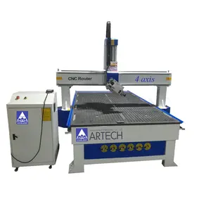 Vacuum table 1325 4aixs machine wood working cnc router cutting and carving machine