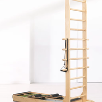 Banc d'exercices Pilates - Utilisation à domicile et commerciale, équipement de fitness et d'exercice, glissière bidirectionnelle, Pilates multifonctionnel