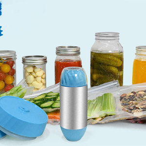 Mini scelleuse <span class=keywords><strong>sous</strong></span> <span class=keywords><strong>vide</strong></span> portable OEM prête à l'emploi avec une grande buse d'aspiration pour les sacs de scellage et les contenants alimentaires, scelleuse <span class=keywords><strong>sous</strong></span> <span class=keywords><strong>vide</strong></span> pour aliments - Product Image 3