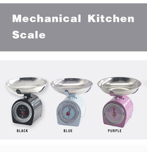 Veidt Weighing Factory Direct Wholesale Cross-Border Hot Supply <b>Mechanical</b> Kitchen <b>Scale</b> Multiple Colors 5kg Spring 14192-181B F - Product Image 6