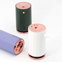 Mini humidificateur d'air portable 150 ml, petit humidificateur de bureau alimenté par USB pour la maison, la chambre, la voiture, les voyages, l'hôtel
