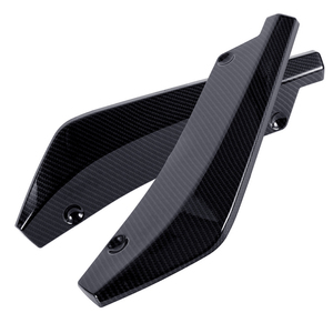 2pcs Universal <strong>Car</strong> Rear Bumper Carbon Fiber Lip Angle Splitters <strong>Diffuser</strong> Bumper Lip <strong>Diffuser</strong> Splitter Spoiler Scratch <strong>Protector</strong> - Product Image 5