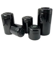 Vente en gros de pots en verre UV violet noir de 60 ml, 100 ml, 150 ml avec étiquettes autocollantes, pots en verre UV pour herbes et fleurs séchées