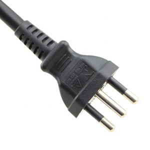 Cable común IEC C13 de voltaje brasileño, 10A, 250V, certificado por INMETRO, compatible con <span class=keywords><strong>monitor</strong></span> de PC - Product Image 2