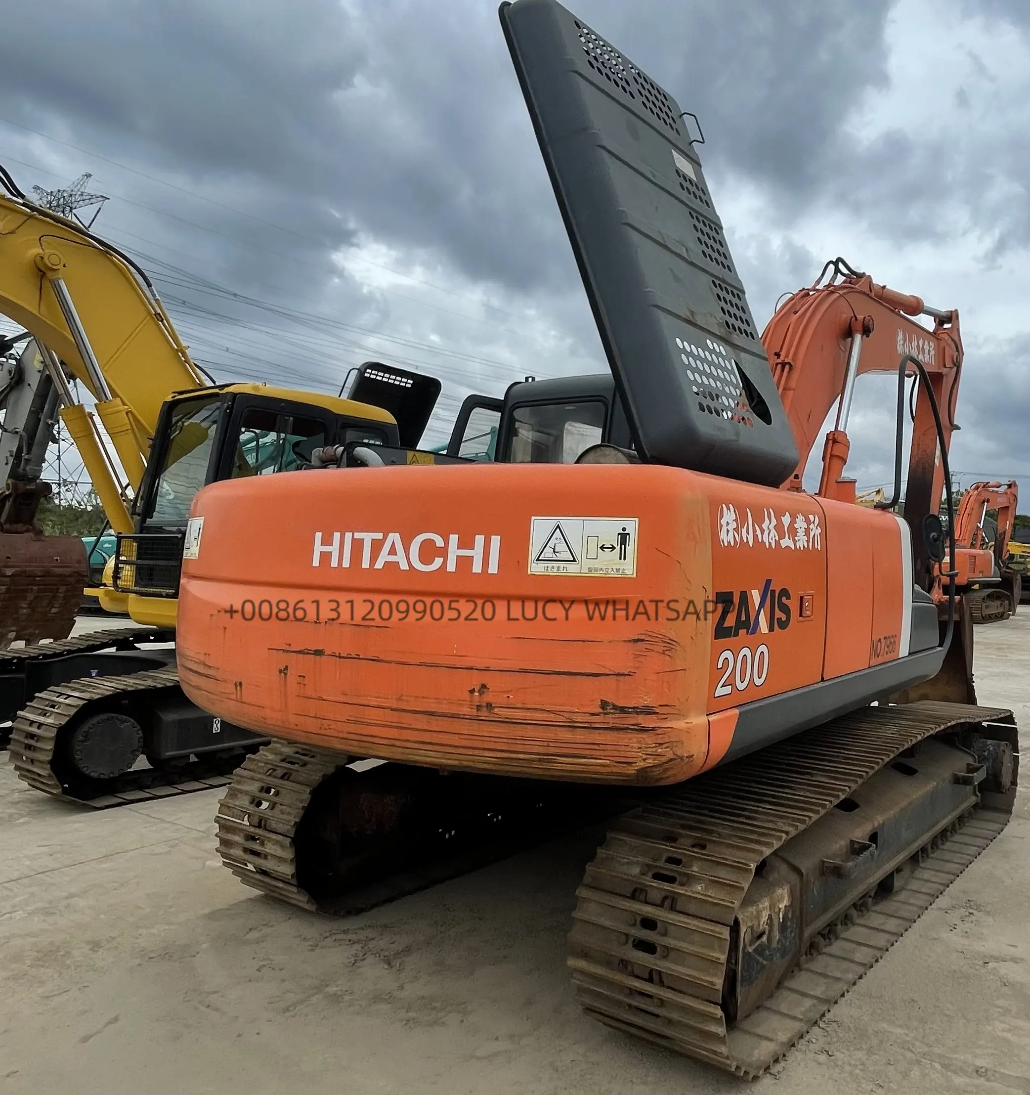 second hand hitachi EX60-3 used excavator EX200/EX300/ZX200/EX350 /EX60