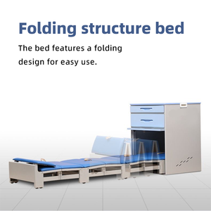 Cama de Hospital Inteligente con Función de Acompañamiento, Sofá Plegable, Mueble de ABS para el Cuidado del Paciente - Product Image 4