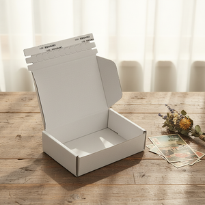 Scatola con Chiusura Autosigillante e Logo Personalizzato, <span class=keywords><strong>Imballaggio</strong></span> Logistico Rapido con Striscia a Strappo in 3 Secondi per Abbigliamento - Product Image 2