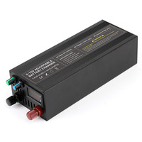 Chargeur de batterie Li-ion Lifepo4 réglable en courant 50A avec affichage, DDP DPD 11.1V 12.6V 3S 12.8V 14.6V 4S