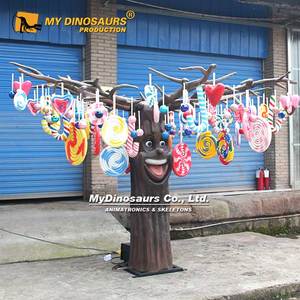 Mon parcours de mini-golf de dinosaures, équipement d'arbres de Noël animatroniques - Product Image 5