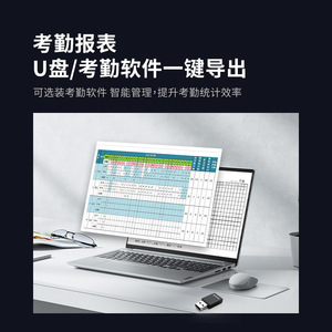 7-Inch Facial Recognition Access <b>Control</b> With Fingerprint Password And Cloud Storage For Offices Hotels - Product Image 4