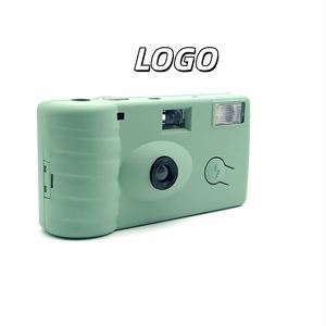 X527-1 OEM Disposable Mini <b>Camera</b> 135 Fixed Focus 35mm AA Battery Plastic White Custom Logo Personalized Film - Product Image 1