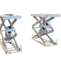 Pont élévateur à ciseaux hydraulique 3 tonnes pour véhicules, hauteur de levage 2030 mm, plateforme 1810x550 mm, vitesse 55s, CD4540