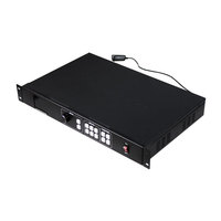 AMS-MVP300W Prosesor Video LED MVP300W Antarmuka USB Hitam Menyinkronkan Proyeksi Layar untuk Ponsel/iPad