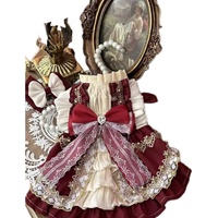 Combinaison Teddy Lolita pour chien et chat, en polyester, style princesse, avec dentelle, toutes saisons, adorable