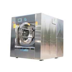 เครื่องซักผ้าแห้งอัตโนมัติสำหรับโรงแรม ได้รับการรับรองมาตรฐาน CE เครื่องซักผ้าไฟฟ้าสำหรับสิ่งทอ ความจุ 100 กก. คุณสมบัติขจัดคราบตกค้างได้ - Product Image 3